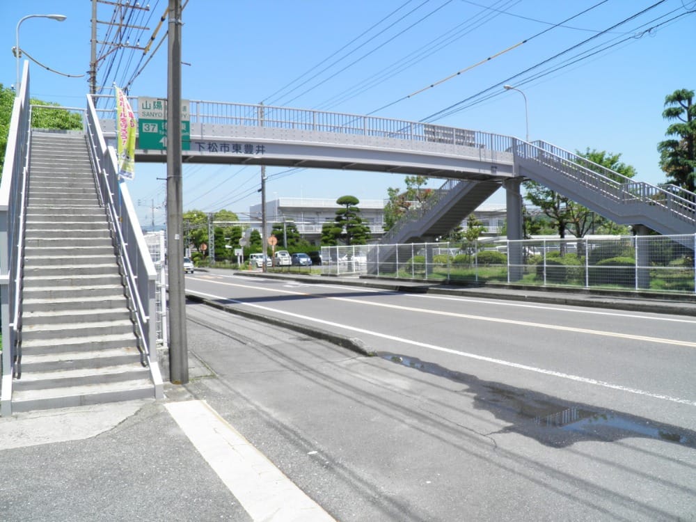 歩道橋塗装工事